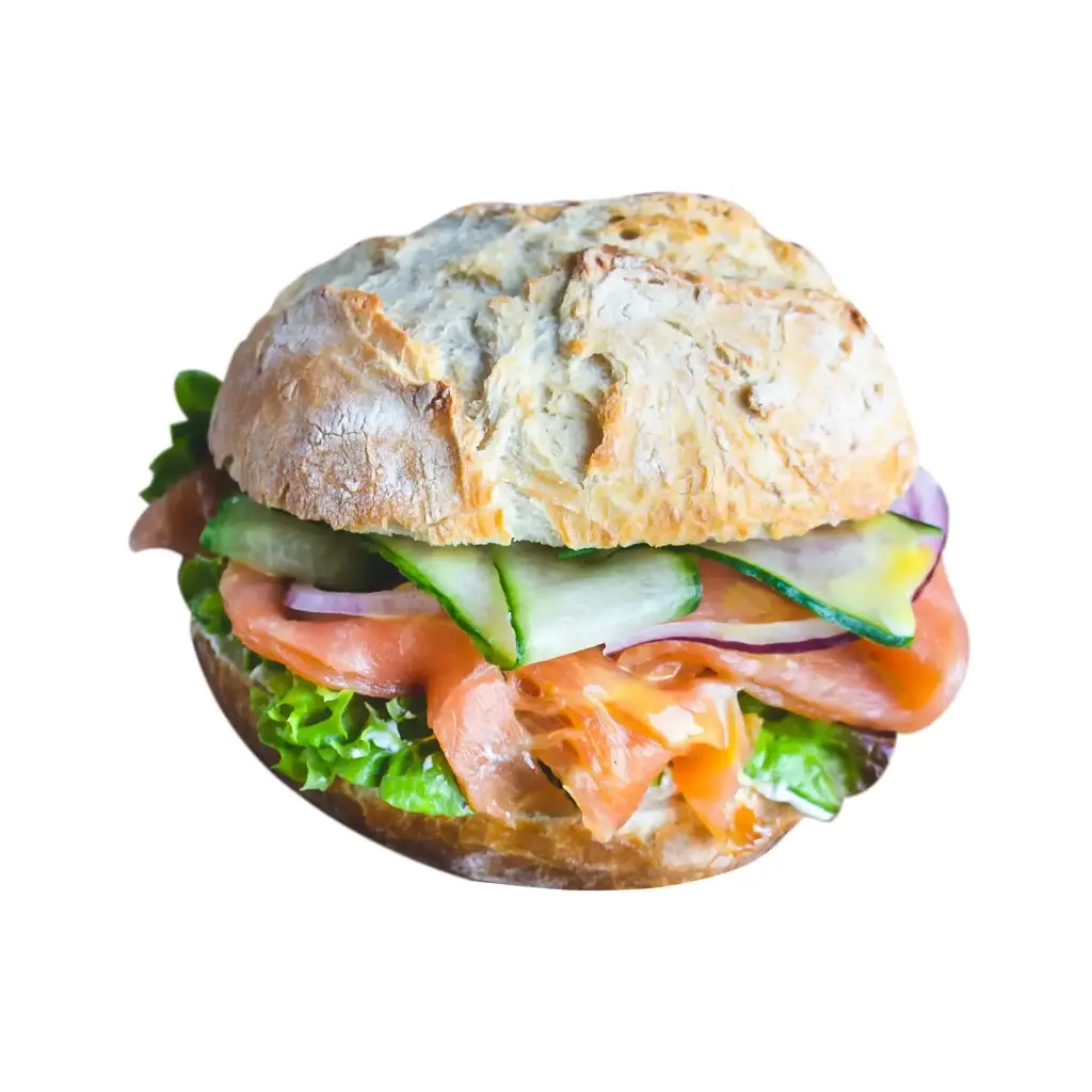 Broodje zalm