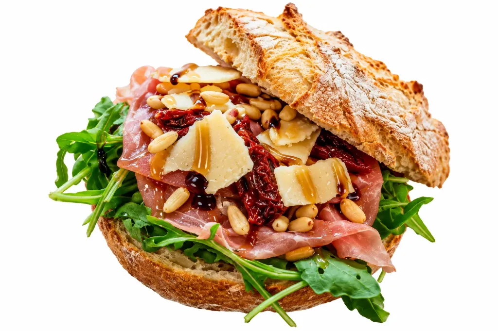 Broodje carpaccio (Crustico Wit)
