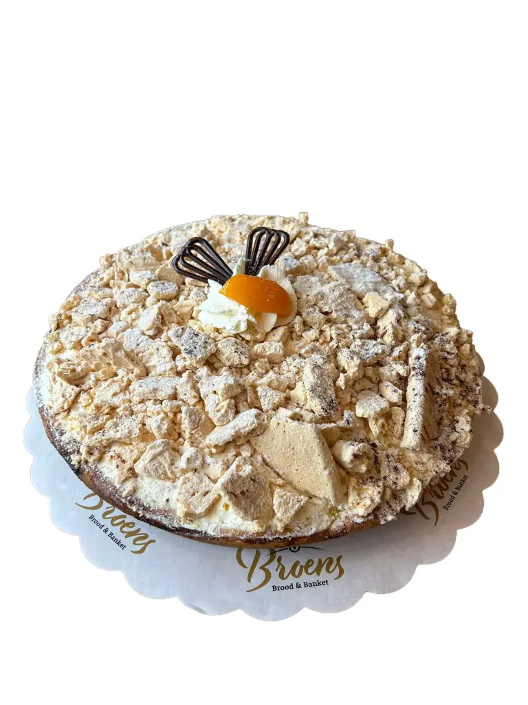 Perzik slagroom & schuim 