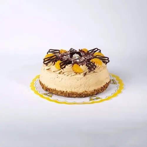 Half Mokka Half Slagroomtaart 