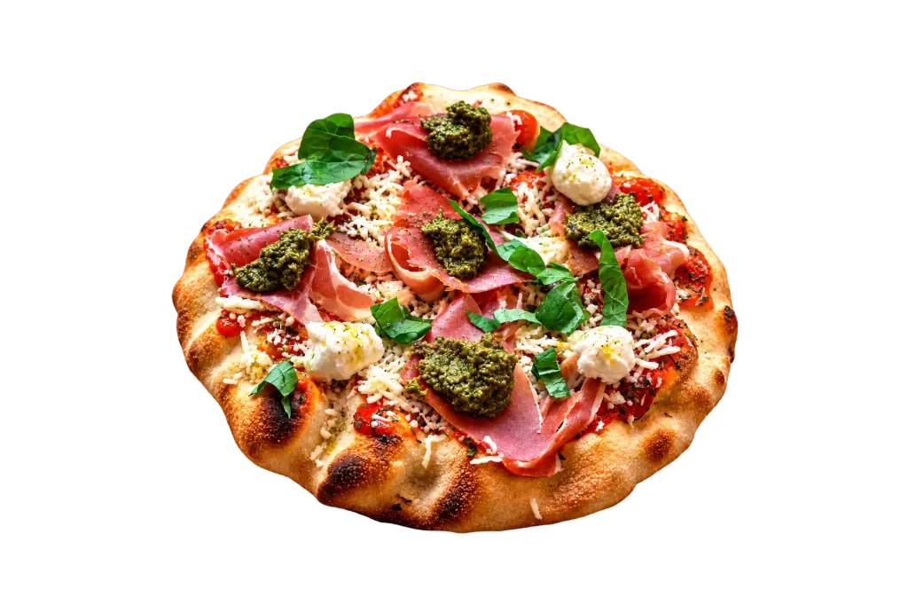 Pizza Serrano Pesto 