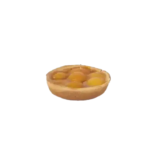 Open abrikozen vlaaitje eenpersoons