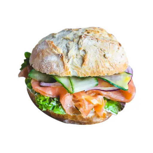 Broodje zalm